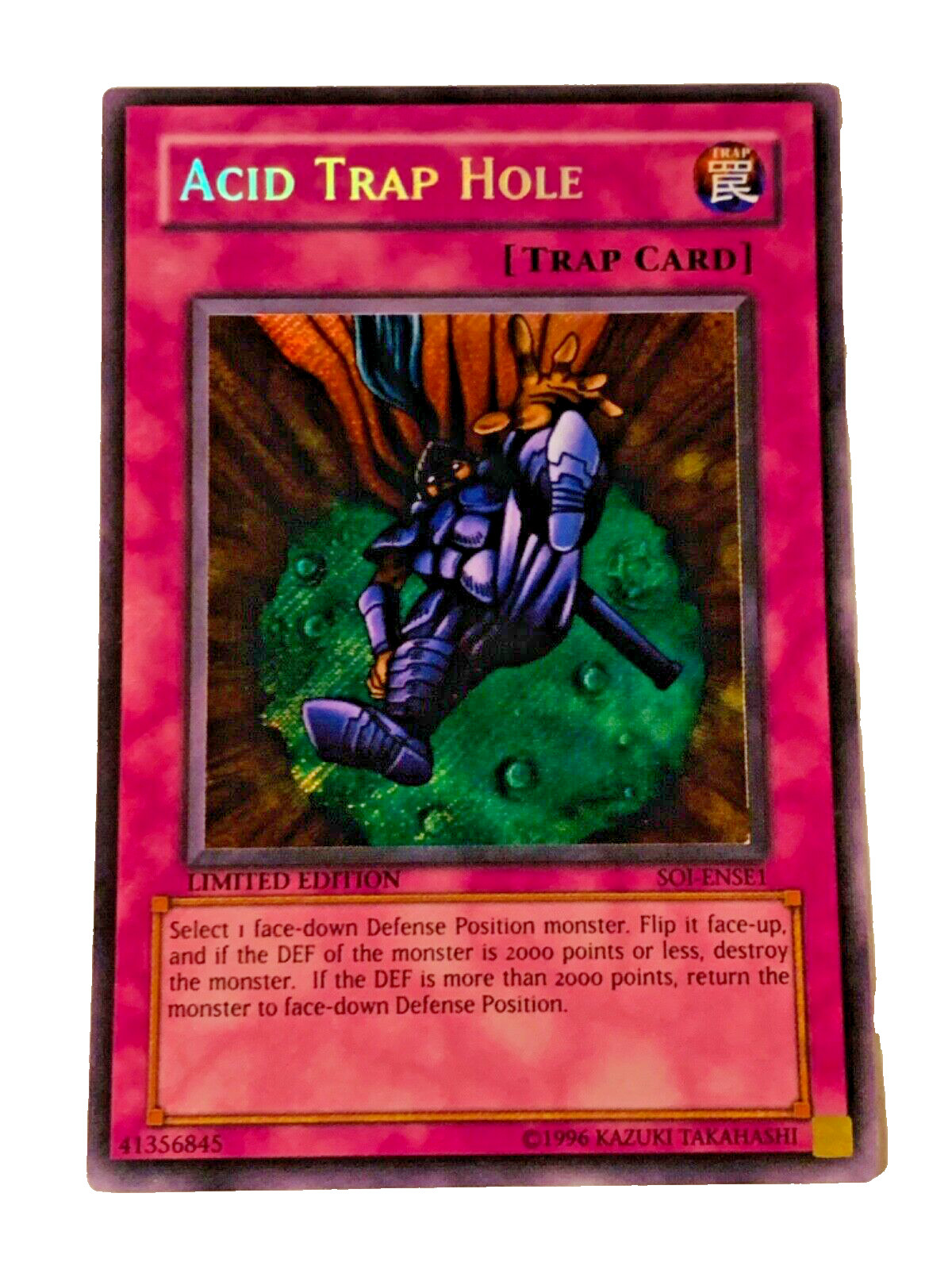 Acid Trap Hole Soi-Ense1 Shadow of Infinity Limited Edition for sale ...