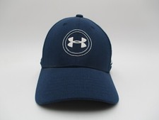 Underarmour Hat Cap Youth Boys Small-Medium Blue Golf Sports