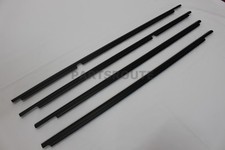 Toyota Land Cruiser Lexus LX470 OEM Front Rear Door Belt Moulding Black 98-2007