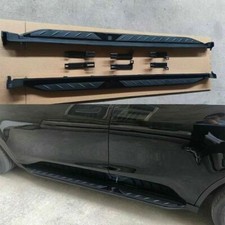 2 piezas estribo barra Nerf pedal de paso lateral compatible con Tesla modelo Y 2020-2023