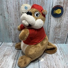 Buc-ees Beaver Mascot 10  Plush Bucky Wearing Shirt Bucees Stuffed Toy Jaag