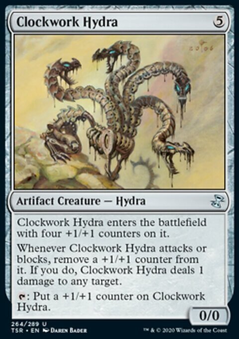 MTG Magic the Gathering Clockwork Hydra (264/429) Time Spiral Remastered NM