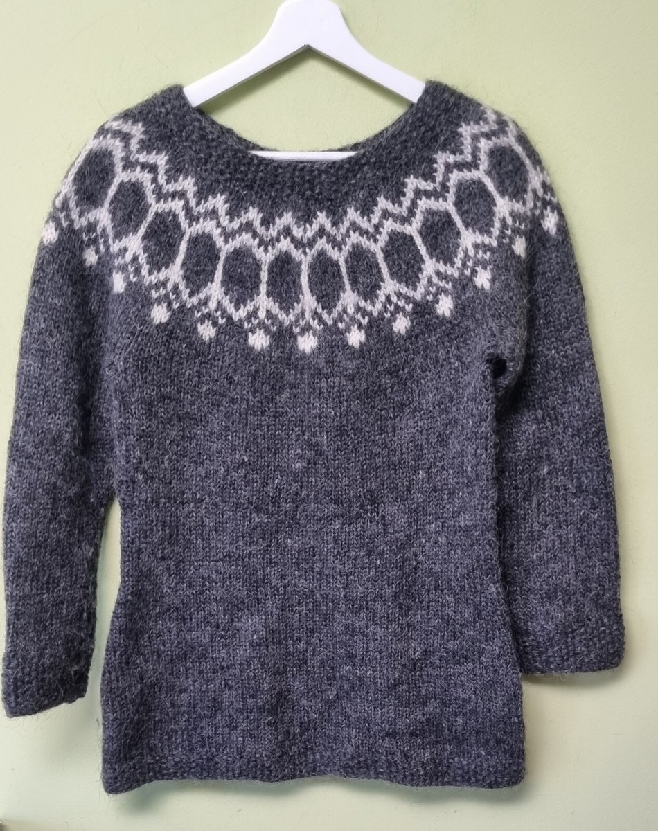 Nordic Store Pure Icelandic Wool Women's Jumper Pullover Size