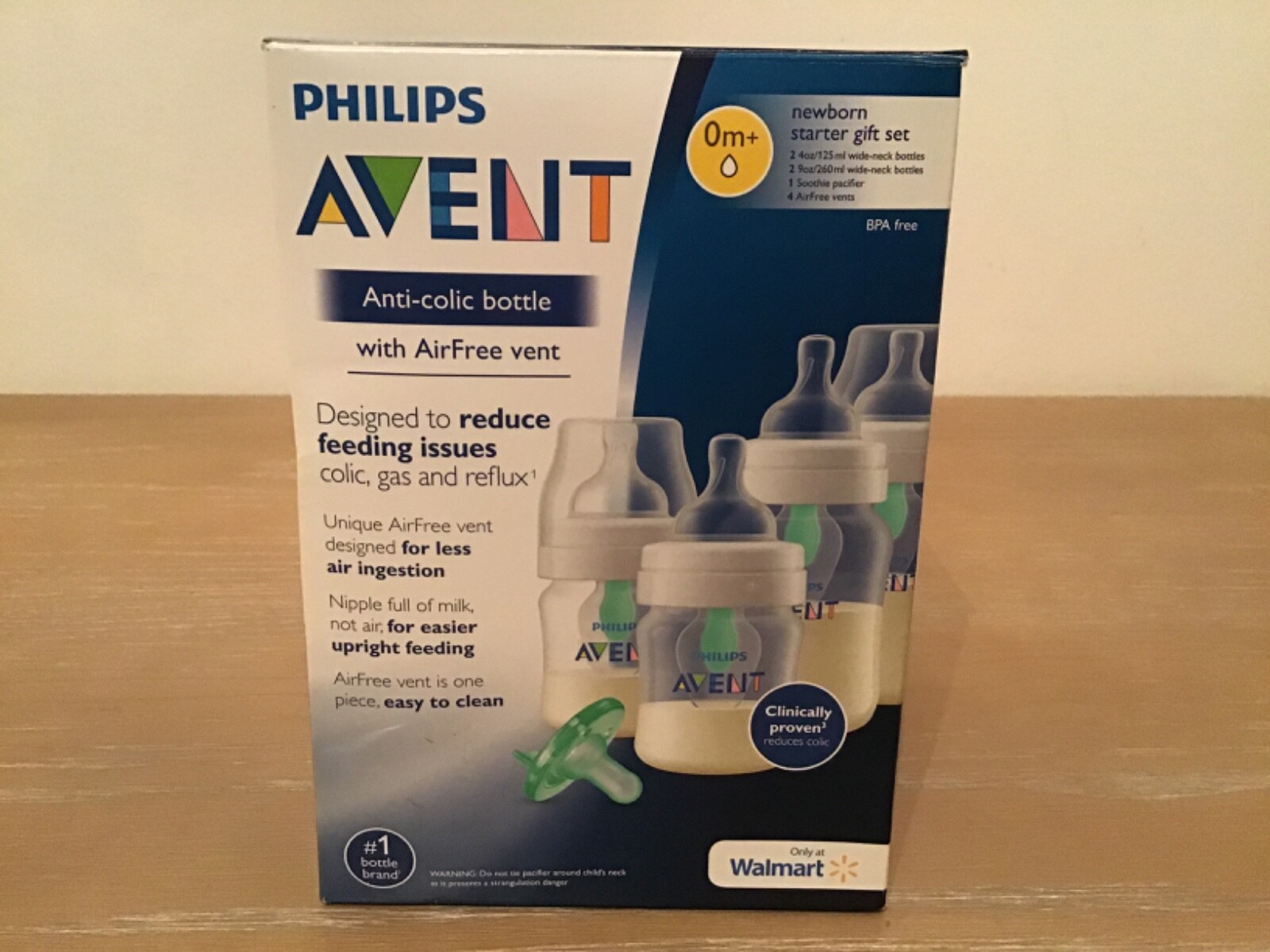 avent anti colic starter set