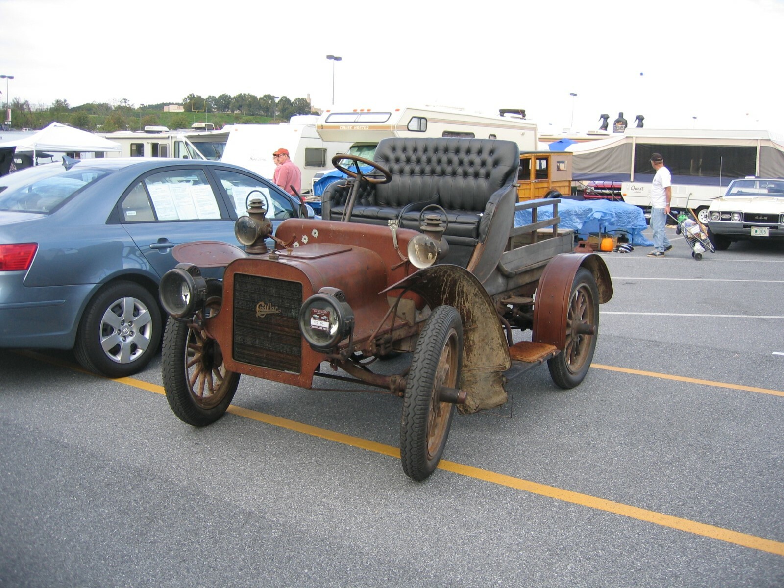 Vintage oil burning headlight Rolls-Royce Bentley DeLage Lagonda & English cars