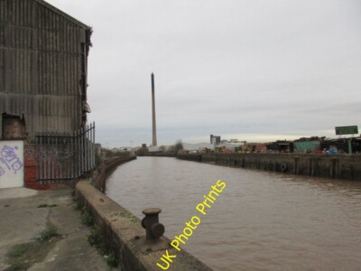 Foto 6x4 The River Hull und Reckitts Schornstein Kingston upon Hull c2015