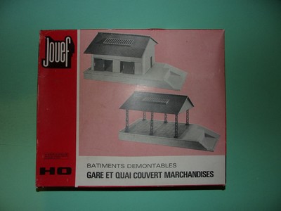 JOUEF maquette à monter gare et quai couvert marchandises 2720 NEUF (n°1)