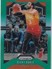 2019-20 PRIZMS GREEN RICKY RUBIO PHOENIX SUNS PRIZM PARALLELS - E1215