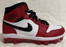 Nike MLB Air Jordan 1 Retro MCS Chicago Black Red White AV5354-611 Men's Sz: 7