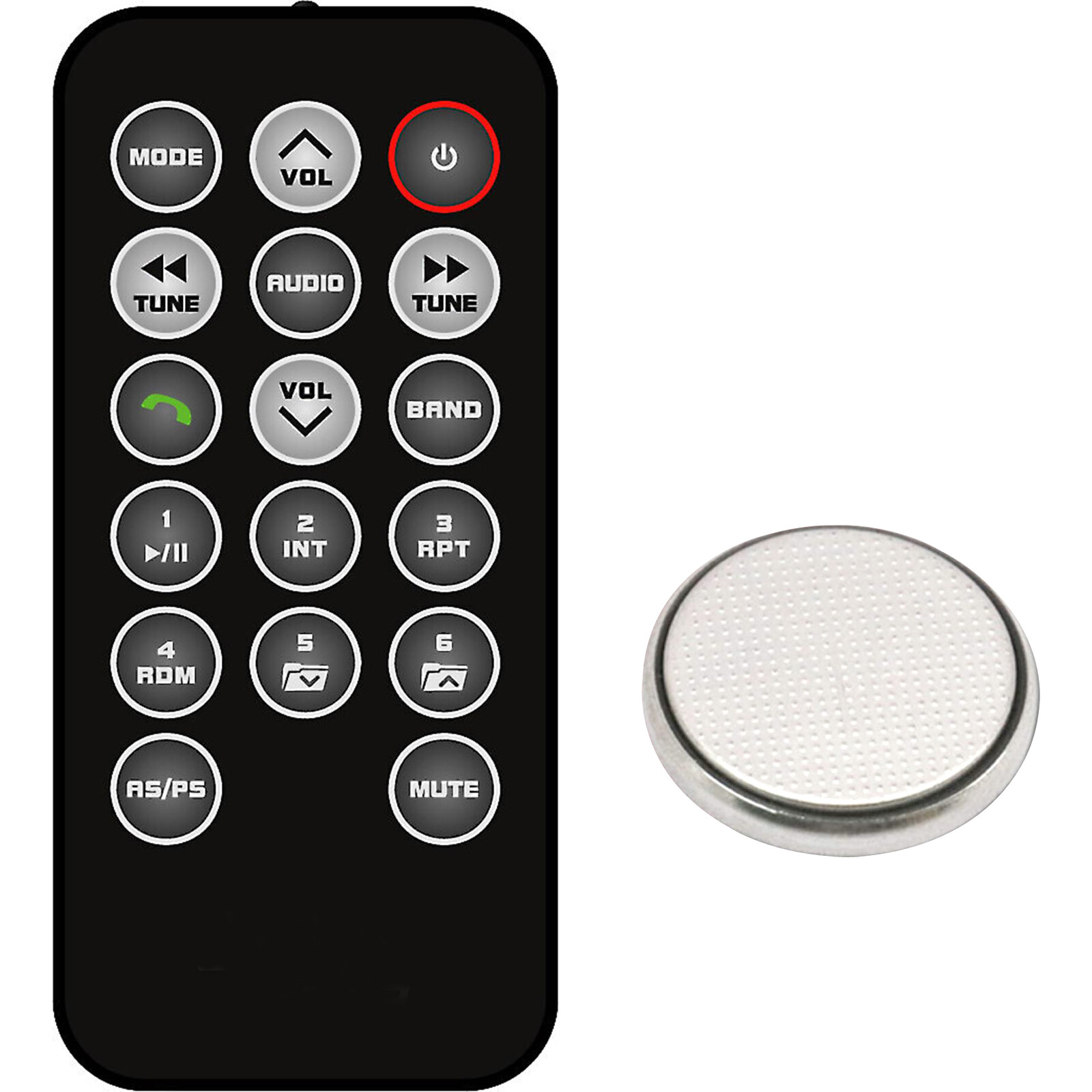 DUAL Axxera JENSEN Remote Control MXD337BT MCP1337BT XDM16BT CMR322