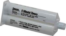 Devcon 14270 Two-Part Adhesive Epoxy: 2 oz, Cartridge 3 to 6 min Working Time