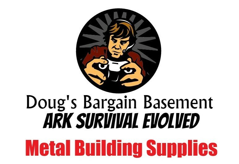 Ark Survival Evolved Metal Sloped Ceiling Shelly Lighting