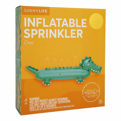 Rociador de agua inflable SunnyLIFE para niños - cocodrilo - Imagen 4 de 5