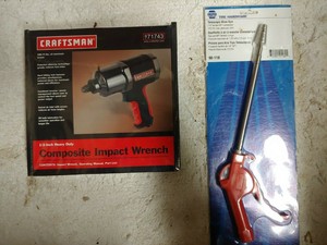 New Craftsman 1/2" Heavy Duty Composite Impact(580 ft.lbs)and Napa Tele