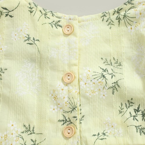 Newborn Baby Girls Floral Romper Jumpsuit Playsuit Headband Outfits Set Clothes - Bild 10 von 21