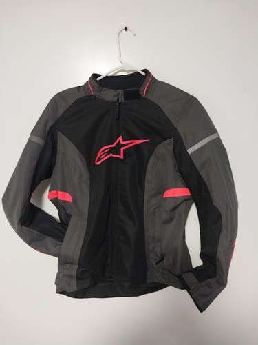 Alpinestars Women's Motorcycle Jacket - Gray/Black/Pink - Size M - Pre-Owned in - Picture 16 of 16