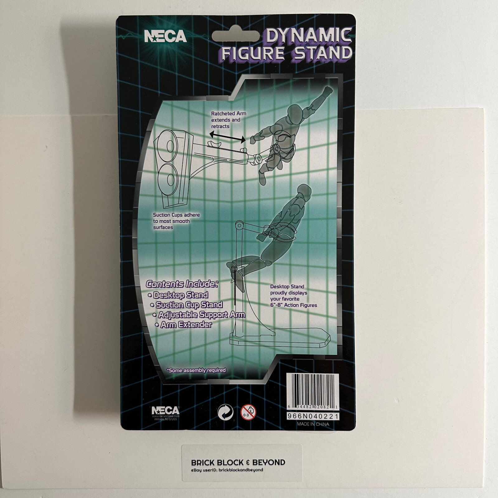 NECA Dynamic Action Figure Stand New Sealed