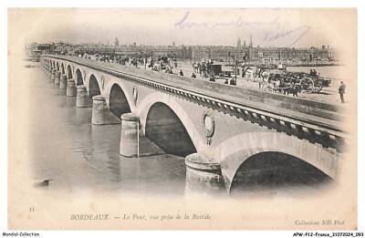 APWP12-0864-33 - BORDEAUX - The bridge - View taken from the bastide