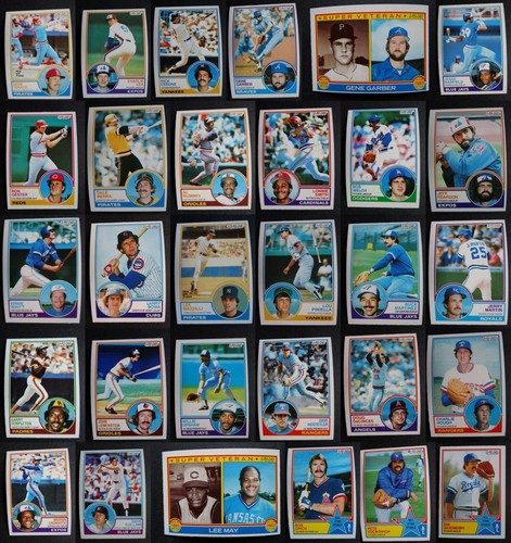 1983 O-Pee-Chee OPC Baseball Cards Complete Your Set U You Pick 201-396