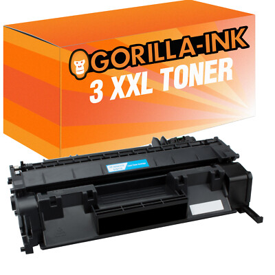 XXL 3x Toner für HP LaserJet P2035 P2050 P2055 P2055D P2055DN 05A CE505A