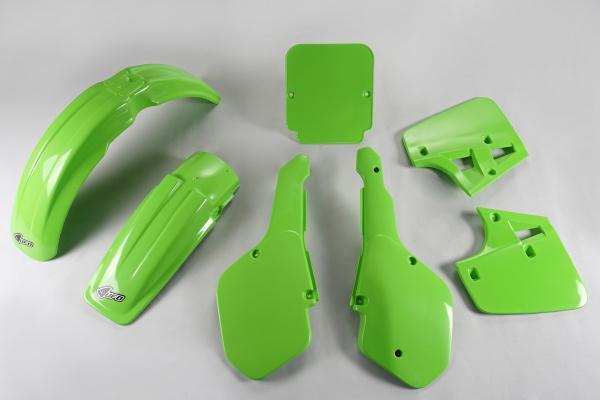 Plastic Kit Fits Kawasaki KX 250 500 1987 Green