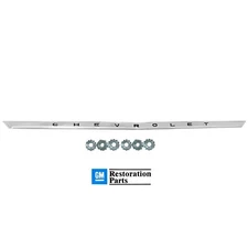 1962 Chevy Impala Hood Lip Molding Above the Grille Polished Metal Dii M1725A