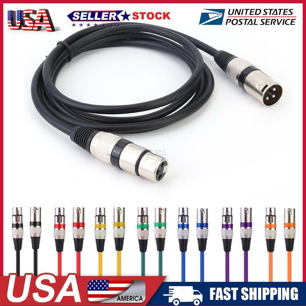 Colorful 5.9ft Oklahoma City Mall DMX Stage DJ Cable 3Pin XLR to Discount is also underway Male Female Conne