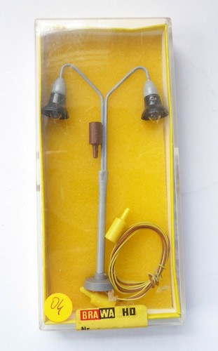 Faro de calle escala H0 - Brawa H0 1:87 - en embalaje original # 4689 en 2080 | Condition: Gebraucht