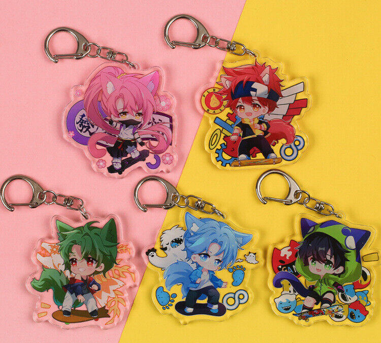 SK8 The Infinity Character Style Acrylic Keychains - CosplayFTW