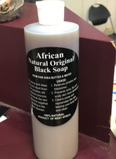 African Natural Black Soap Liquid 
