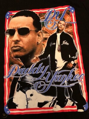 Daddy Yankee Unisex Cotton Black Men S-234XL T-Shirt ZL210