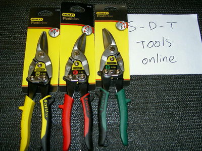Stanley Aviation BLECHSCHERE SCHNEIDER SCHERE FATMAX 3ER SET BRANDNEU