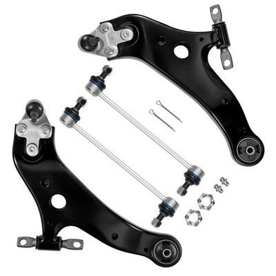 Front Lower Control Arms w/Ball Joints Sway Bars For 2010-22 Lexus RX450h 3.5L