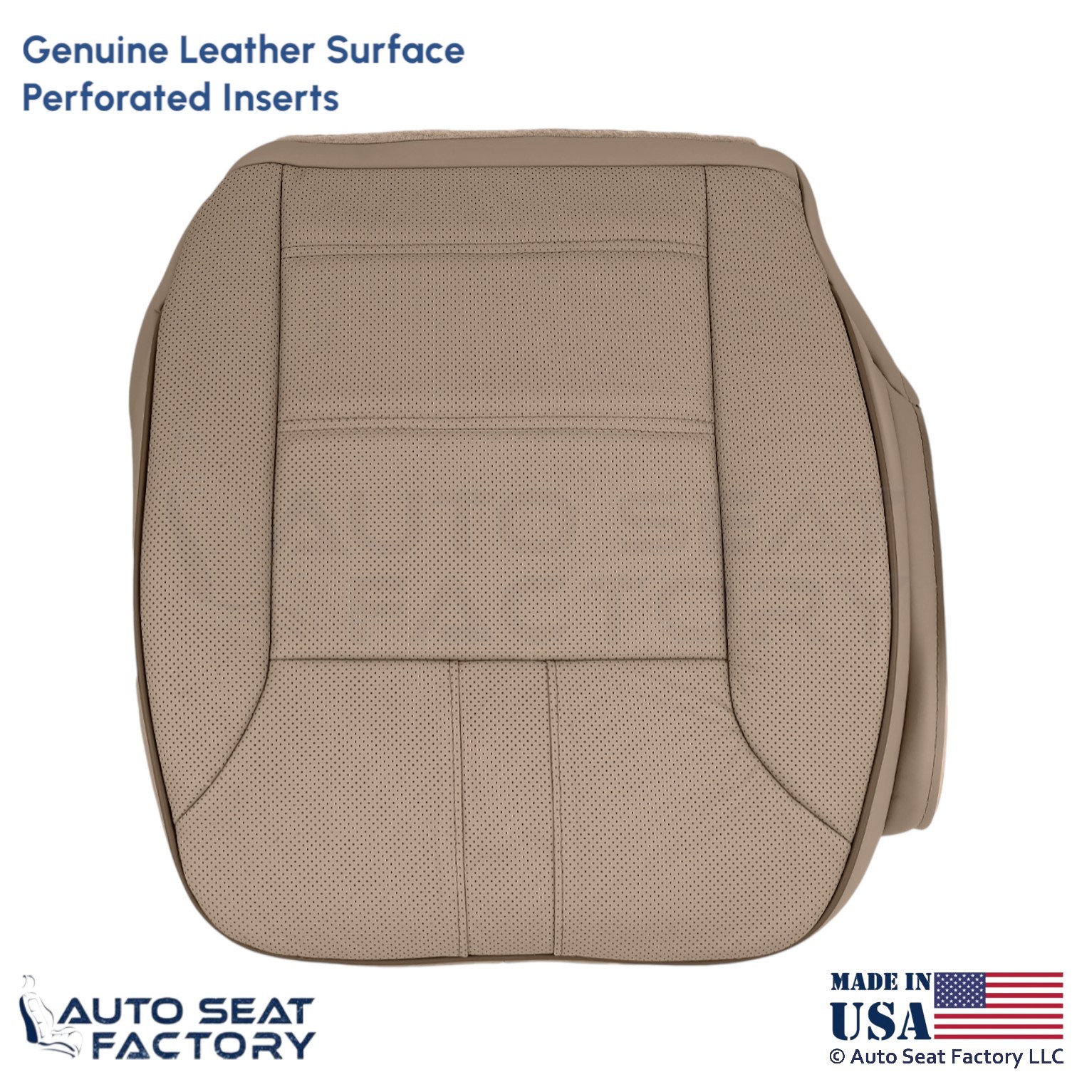 2010-2013 Fits Mercedes Benz R-Class Genuine Leather Driver Bottom Cover Tan