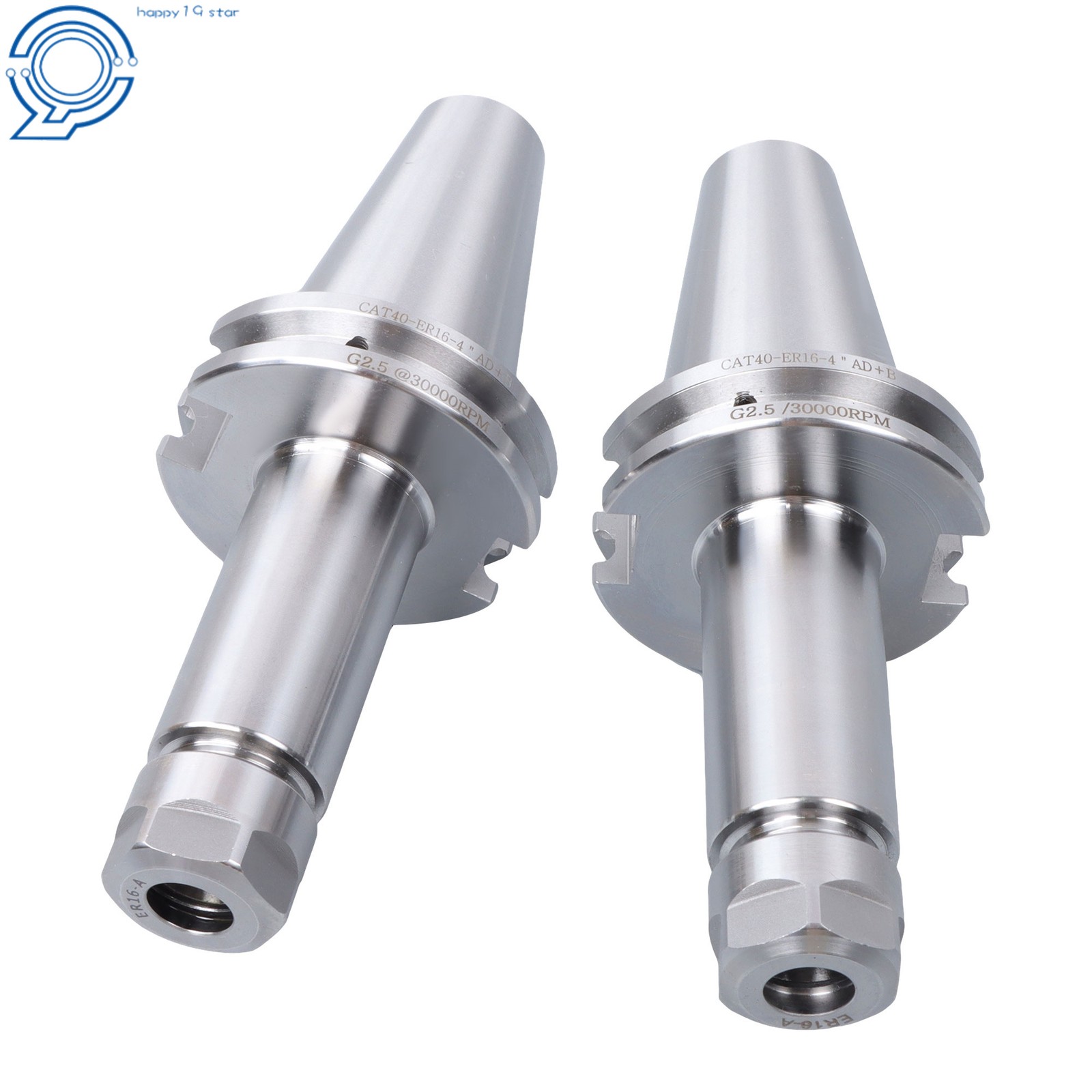 Balanced CAT40 ER16 Holders 4Pcs Set 2×2.76" 2×4" 20K RPM thumbnail 20