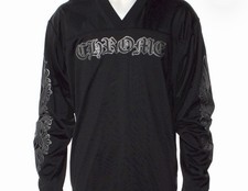 Chrome Hearts Men s Black Mesh Football Jersey
