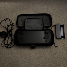 Valve Steam Deck OLED 512GB w/Case, Grip Cover, Dock  Screen Protecter