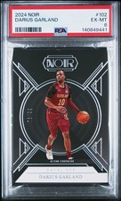 Panini 2024-25 Noir Icon Darius Garland #102 PSA 6 /99 Cavaliers