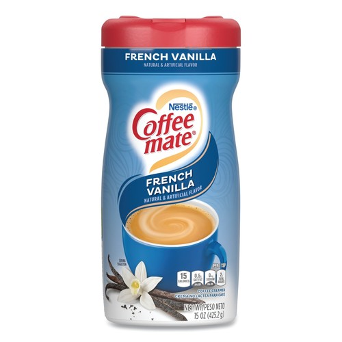 Creamer, Powdered, 15oz Canister, French Vanilla