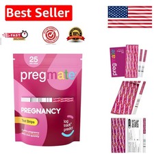 Accurate 25 Count Pregnancy Strips - Fast Results for Expecting Mothers