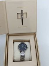 BURKER Uhr Damen Edelstahl Silber Schwarz Armbanduhr Neu Ausstellungsstück_0.2_5