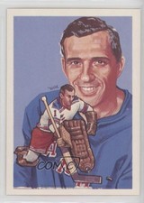 1987 Cartophilium Hockey Hall of Fame Ed Giacomin #259 HOF 0f8