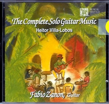 HEITOR VILLA-LOBOS FABIO ZANON - Villa-lobos: The Complete Solo Guitar VG