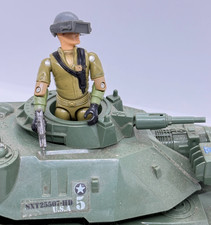 💥RARE 1983 GI JOE MOBAT TANK STEELER V1.5 100% Complete💥