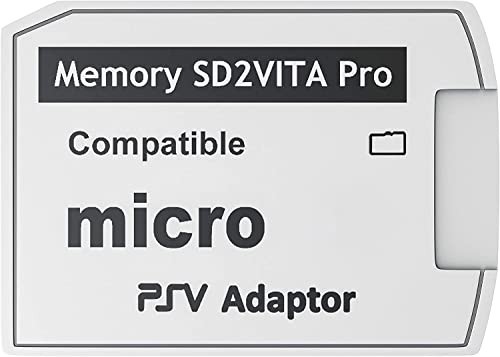SD2Vita Memory Card Adapter for PS Vita 1000/2000 - 2 Pack