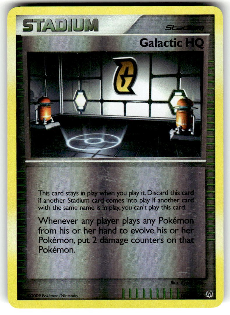 Platinum #106/127 Galactic HQ Reverse Holo VLP