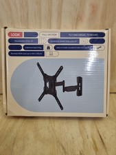 Image of Logik LFMM16 Wall Mount Full Motion Bracket For Up To 43" TV Black