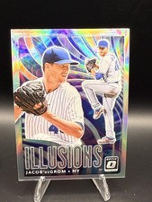 2020 Donruss Optic #OI-1 Jacob deGrom Optic Illusions Holo