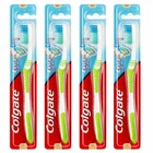 4x COLGATE Extra Clean Toothbrush SOFT BRISTLE Reaches Back Teeth ~SAME DAY SHIP