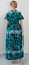 Registyle African Ankara Print Long Shirt Dress with Open Front Free Size SALE!
